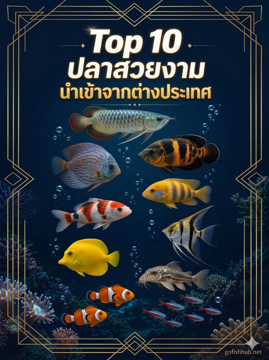 10 ปลาสวยงามน่าเลี้ยงในปี 2026